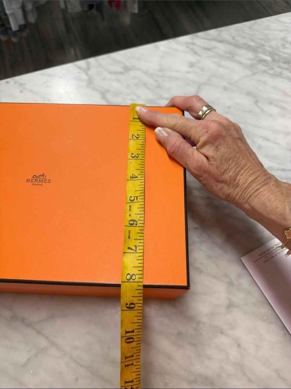 HERMES Decorative Box with Two Sleeper Bags